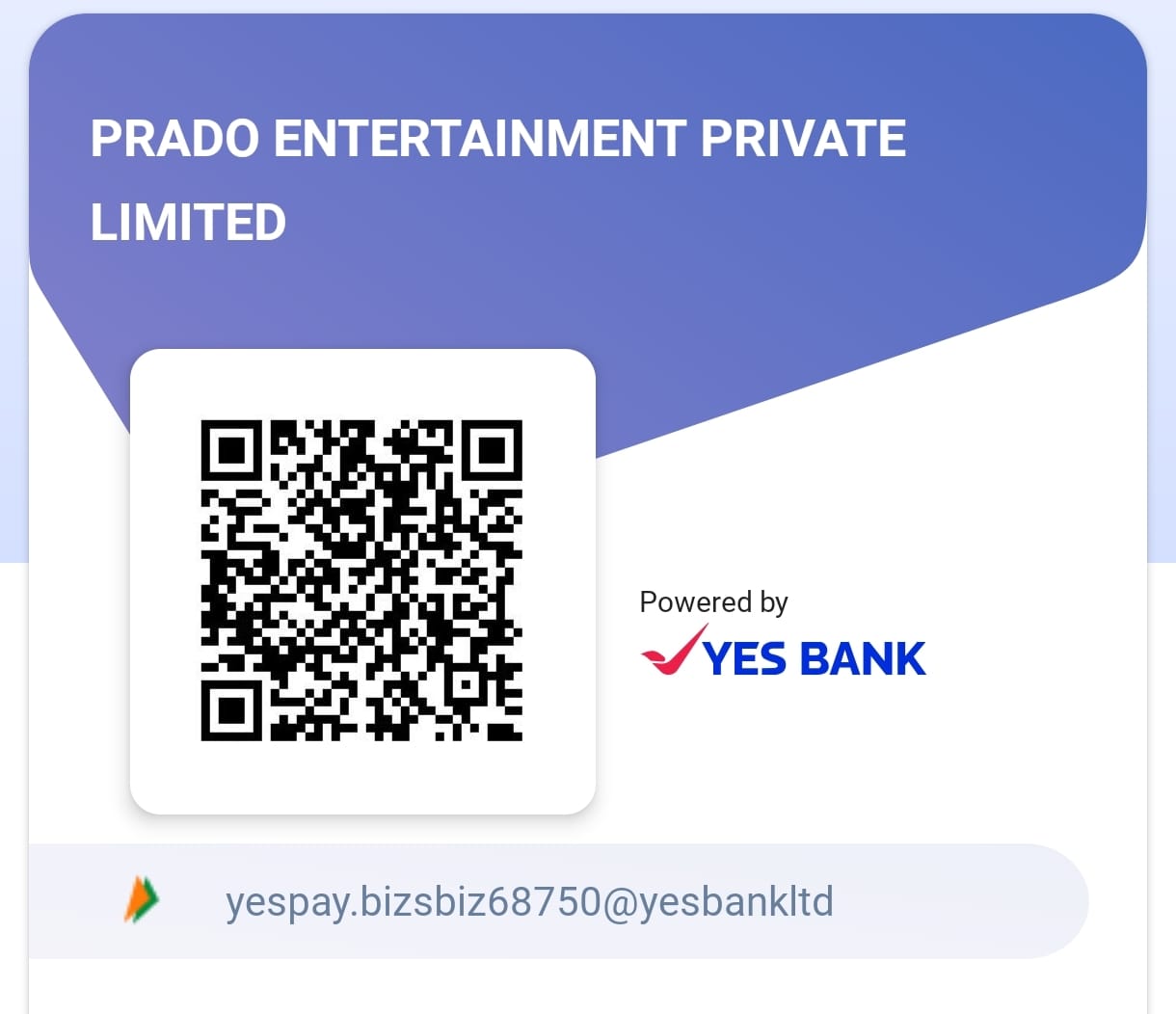 Payment QR Code